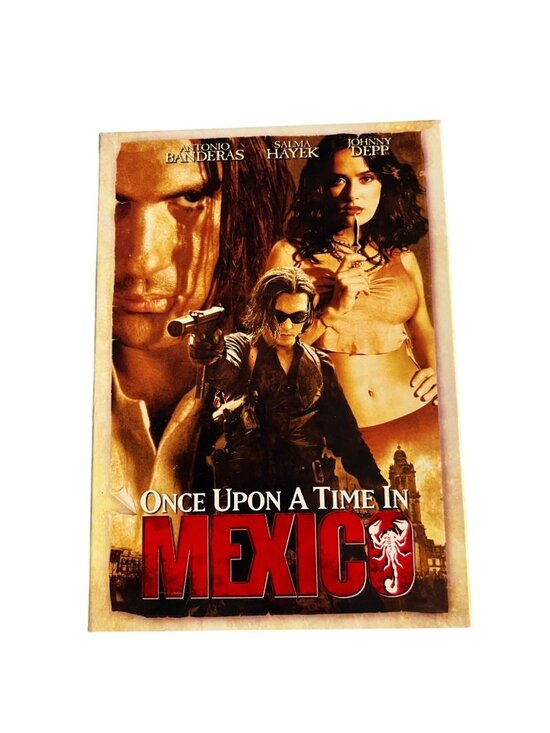 Once Upon A Time In Mexico 2003 DVD Antonio Banderas Johnny Depp Pre-Owned - Picture 1 of 8